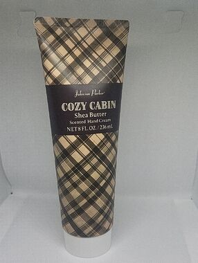 Johnson Parker Cozy Cabin Shea Butter Hand Cream - Brown Plaid